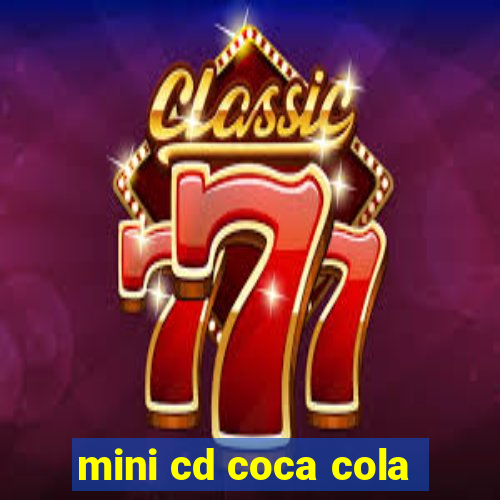 mini cd coca cola